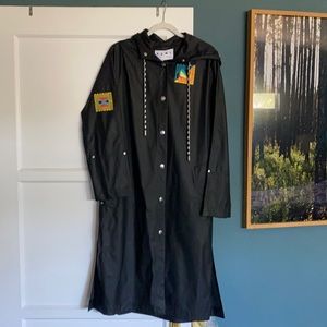 Proenza Schouler full length rain slicker.